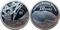 Frankreich 10 Euro TGV und ICE Station Metz -