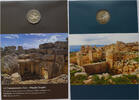 Malta 2 Euro Gedenkmünze Mnajdra Tempel -