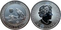 Kanada 2 Dollars Grauwolf - 3/4 Oz Silber -