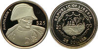 Liberia 25 Dollars Kleinste Goldmünze der Welt - Napoleon -