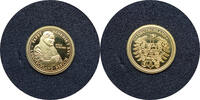 Deutschland Goldmedaille Papst Benedikt XVI. - 1. Deutschland - Besuch Köln 18.8.2005 - 1/25 Oz Gold -