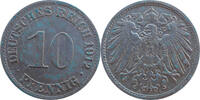 Deutsches Reich Kaiserreich 10 Pfennig Wilhelm II. (1888-1918) -