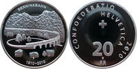 Schweiz 20 Franken 2010 Berninabahn PP, Rand leicht angelaufen 30.34 £  +  6.94 £ shipping