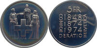 Schweiz 5 Franken 1974 100. Jahrestag der Verfassungsrevision vz, angela... 6.07 £  +  6.94 £ shipping