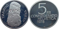 Schweiz 5 Franken 1978 150. Geburtstag von Henry Dunant PP, fleckig ange... 11.27 £  +  6.94 £ shipping
