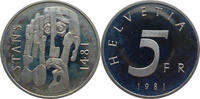 Schweiz 5 Franken 1981 500-jähriges Jubiläum Stans-Konvention von 1481 P... 6.50 £  +  6.94 £ shipping