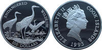 Cook Island 100 Dollar Endangered Wildlife - Vögel - 5 Oz Silber -