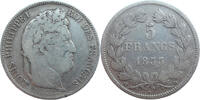 Frankreich 5 Francs 1833 Louis-Philippe I. (1830-1848) ss 75.32 &pound;  +  17.35 &pound; shipping