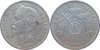 Frankreich K&ouml;nigreich 5 Francs 1870 A Napoleon III. ss-vz, Vs Fleck 75.32 &pound;  +  17.35 &pound; shipping