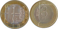 Slowenien 3 Euro 2010 UNESCO Welthauptstadt des Buches vz 6.77 &pound;  +  17.35 &pound; shipping