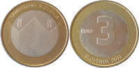 Slowenien 3 Euro 2011 20 Jahre Unabh&auml;nigkeit des Staates Slowenien - Sam... 6.77 &pound;  +  17.35 &pound; shipping