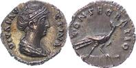 RÖMER Faustina Mater (Gemahlin des Antoninus Pius) gest. 140 Denar Rom Herrliche Patina, fast Stempelglanz