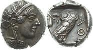 GRIECHEN. ATTIKA Tetradrachme um 454-404 v.Chr -