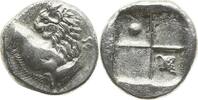 Halb-Sigloi (Hemidrachme) -386 Kardia oder Agora. GRIECHEN. THRAKIEN um 386-338 v.Chr Vorzüglich-Stempelglanz