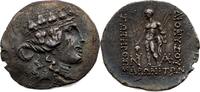Tetradrachme -168 GRIECHEN. THRAKIEN 168/7-48/45 v.Chr. Mit altem Sammlertütchen. Patina, sehr schön-vorzüglich, Bearbeitungsspuren, winziger Ran...