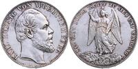 WÜRTTEMBERG Karl 1864-1891 Siegestaler 1871 Stuttgart Vorzüglich-Stempelglanz
