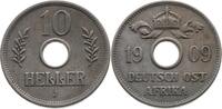 DEUTSCH-OSTAFRIKA 10 Heller 1909 Hamburg Sehr schön-vorzüglich 39.01 £  +  42.48 £ shipping