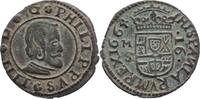 SPANIEN 16 Maravedis 1664 Madrid Felipe IV. 1621-1665 1664 Patina, sehr ... 34.68 £  +  42.48 £ shipping