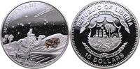 LIBERIA 10 Dollars 2004 Republik, seit 1847 Originaletui, ZertifikatPP 450.81 £  +  42.48 £ shipping