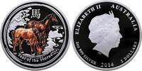 AUSTRALIEN 2 Dollars 2014 Perth Elizabeth II. 1952-2022 OEtui, Umverpack... 147.38 £  +  42.48 £ shipping