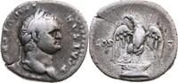 RÖMER Vespasianus 69-79 76 Denar 76 Rom Kleiner Schrötlingsriss, fast sehr schön