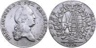 SACHSEN Konventionstaler 1776 Dresden Friedrich August III. (I.) 1763-18... 130.04 £  +  42.48 £ shipping
