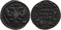 RUSSLAND Polushka 1734 Anna Iwanowna 1730-1740 Sehr schön 30.34 £  +  42.48 £ shipping