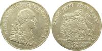 BRANDENBURG-BAYREUTH Taler Christian Friedrich Karl Alexander 1769-1791 -