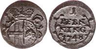 FULDA Pfennig Amandus von Buseck 1737-1752/56. -