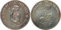 PERSONEN Silber-Medaille d Arc, Jeanne 1412-1431 o. J. (1970)  1970 Vorzüglich