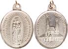 ALTÖTTING (OBERBAYERN) Tragbare ovale Zinn-Medaille o.J. (um 1900) -