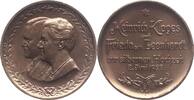 BAD HARZBURG (NIEDERSACHSEN) Vergoldete Bronze-Medaille -