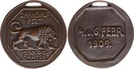 MÜNCHEN Tragbare Bronze-Gussmedaille -