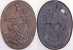 MÜNCHEN Ovales einseitiges Bronze-Gussmedaillon o. J. (um 1930) -