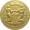 LIEBE UND EHE Bronze-Gussmedaille o.J. -