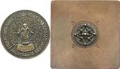 LIEBE UND EHE Einseitige Bronze-Gussmedaille o.J. (um 1930) -