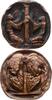 LIEBE UND EHE Einseitige Bronze-Hohlgussmedaille Abaelard und Héloise o.J. -