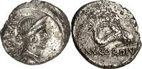 RÖMISCHE REPUBLIK : Silbermünzen Denar Mnaeus Cordius Rufus 46 v. Chr.. ... 199.40 £  +  8.67 £ shipping