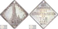 Germany Historical medal Ulm: Klippe Münster Unserer Lieben Frau in Ulm by Mayer & Wilhelm -