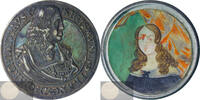 Germany / Austria Beautiful and unique Schraubtaler depicting a noble young lady Schraubtaler / Schraubthaler 1665 VF