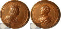France Historical Medal Thierry & Gertrude of Flanders by Ferdinand de Saint-Urbain -