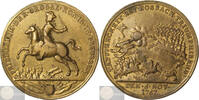 German States - Prussia Frederick II - Battle of Roßbach Historical Medal 1757 VF