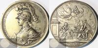 Russia Historical Medal Accession to the Throne of Catherine II on 28 June by J.G. Waechter -