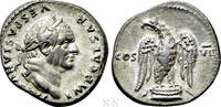 Römisches Kaiserreich Denar VESPASIAN (69-79). Denarius. Rome. Fast vorz... 563.52 £  +  26.01 £ shipping