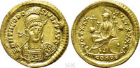 Römisches Kaiserreich Solidus THEODOSIUS II (402-450). GOLD Solidus. Con... 866.95 £  +  26.01 £ shipping