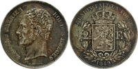 BELGIUM 2½ Francs 1849 Leopold I vz 390.13 £  +  13.00 £ shipping