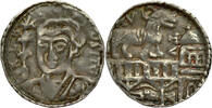 FEUDAL LOW COUNTRIES AR Denier Prince-Bishopric of Liege - Albert de Rethel, Provost - Visé Mint -