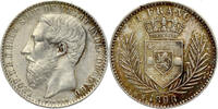 CONGO FREE STATE 1 Franc 1896 Leopold II - MINT ERROR with incuse traces... 238.41 £  +  13.00 £ shipping
