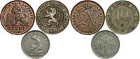 BELGIUM 2C + 10C + 50C 1894 + 1912 + 1930/20 Leopold II & Albert I - LOT... 73.69 £  +  13.00 £ shipping