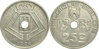 BELGIUM 25 Centimes 1939 FR/VL Leopold III - MEDAL ALIGNMENT / MEDAILLES... 73.69 £  +  13.00 £ shipping